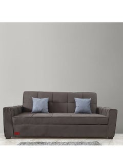اشتري Storage Sofa Bed Dark-Grey 120 x 200cm في مصر