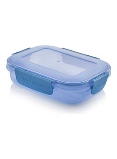 Buy Fresco Lunch Box Blue/Blue 18.8 x 13.8 x 4.9cm in Egypt