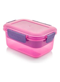Buy Fresco Lunch Box Pink/Purple 1.1Liters in Egypt