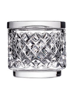 Buy Game Decorative Solitaire Pattern Box Clear 10cm in UAE