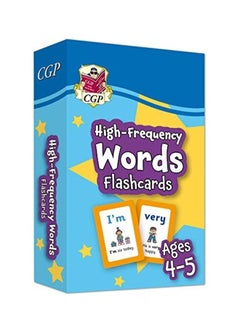 Buy New High-Frequency Words Flashcards for Ages 4-5: Perfect for Catch-Up and Home Learning CGP Primary Fun Home Learning Paperback English by CGP Books in UAE