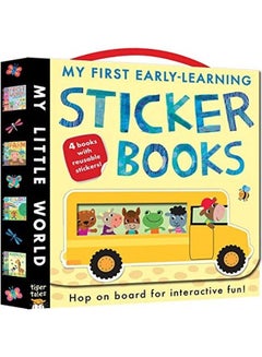 اشتري My First Early-Learning Sticker Books (My Little World) غلاف ورقي الإنجليزية by Jonathan Litton في الامارات