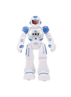 اشتري لعبة روبوت ذكي ذكي للأطفال بجهاز تحكم عن بعد، لون أبيض/أزرق، 1545880336940 27x16x8.5سم في السعودية