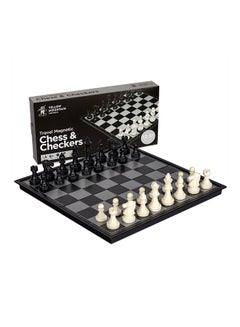 Buy Classic Magnetic Foldable And Portable Chess Set With Board, Multicolour in Egypt