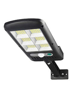 Buy Solar Induction Street Lamp With Motion Sensor- Two Lighting Levels- Three Operating Modes Black in Saudi Arabia