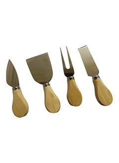 Buy Butter And Cheese Knife Set Beige in Egypt