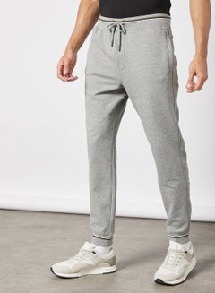 Buy Slim Fit Pants Grey in UAE