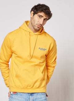 اشتري F21 Rich Hoodie أصفر في الامارات