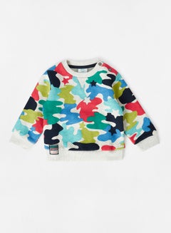 Buy Baby Camo Print Sweatshirt Multicolour in UAE