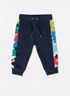 Buy Baby Camo Print Joggers Navy in UAE