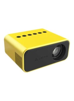 اشتري جهاز بروجيكتور صغير محمول بإضاءة LED YT500 أصفر في الامارات