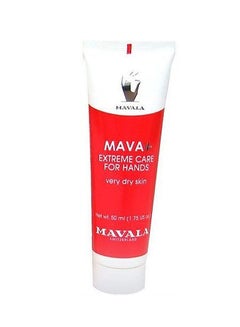 Buy Mava+ Hand Cream Extreme Care White 50ml in UAE