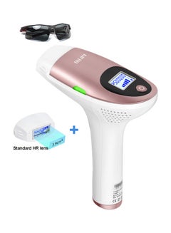 Buy IPL laser hair removal device+HR Hair Removal lamp Pink in UAE