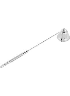 Buy 1Pcs Fashion Stainless Steel Bell Shaped Candle Snuffer Wick Trimmer Cover Hand Tool Silver in UAE