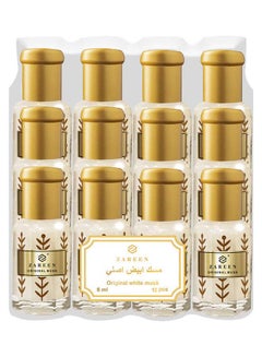 Buy 12-Piece Original White Musk Perfume Oil 12x6ml in Saudi Arabia
