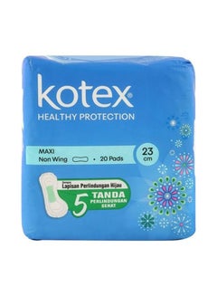 اشتري Healthy Protection Maxi Non Wing 20 Pads 23سم في الامارات