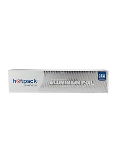 Buy Disposable Aluminium Foil Roll Silver 150 Meter x 450mm in UAE