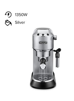 Buy Dedica Espresso Coffee Maker 1.1 L 1350 W EC685.M Silver in Egypt