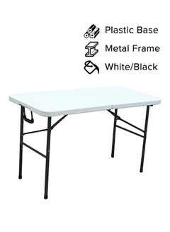 Buy Foldable Buffet Table Multicolour 122x75x60centimeter in UAE