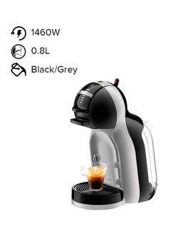 Buy Dolce Gusto Mini Me Coffee Maker 0.8 L 1460.0 W EDG155.BG Black/Grey in Egypt