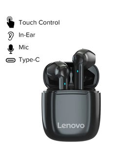 Lenovo XT89 True Wireless BT Semi-in-ear Earbuds With 10m Speaker Unit  Black KSA | Riyadh, Jeddah