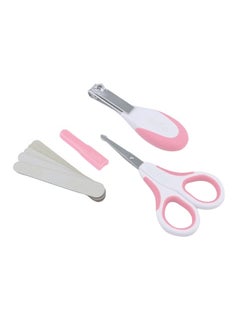 Buy Small Scissors With Nail Clippers And Files - Cool Pink in UAE