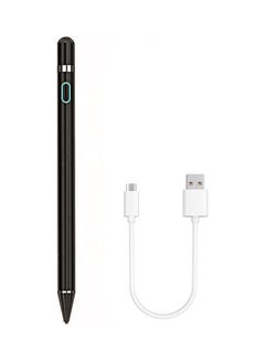 Buy Pen For Apple iPad Stylus Smart Writing Pen Black in UAE
