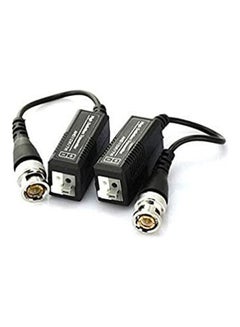 اشتري Passive Utp Balun Hd-Cvi- Hd-Tvi- Ahd Transceiver Camera Cctv Black في مصر