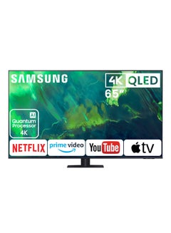 اشتري تلفزيون ذكي QLED بدقة 4K مقاس 65 بوصة، طراز Q70A لسنة (2021) 65Q70AA رمادي تيتان في الامارات