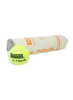 Buy 3-Piece Tennis Balls Suitable For All Court in UAE