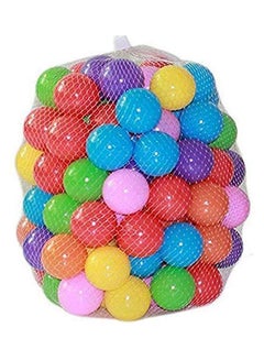 Buy 50-Piece Soft Ocean Pit Toy Balls Play Set Multicolored For Age Group 1+ Years 31.4x29x18cm in Egypt