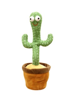 Buy Dancing Cactus Twisting Music Toy Premium Chargable Green Color For 2+ Years Age Group Kids in Egypt