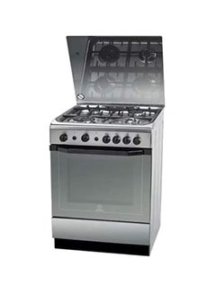 Buy 4 Gas Enamil Grid Full Safety Oven/grill I-6TG1GKXEX-FI Silver in UAE