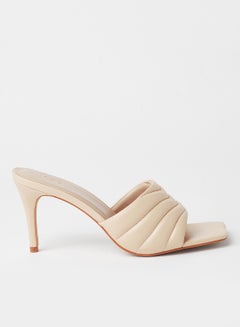 Buy Daniellita High-Heel Sandals Beige in Saudi Arabia