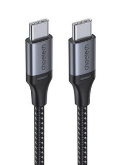 Buy Type C Cable 60W Black/Grey in Saudi Arabia