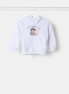 Buy Baby Girls Sweatshirt Cloud White in UAE