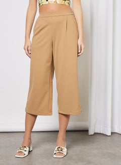 Buy Culotte Pants Brown in UAE