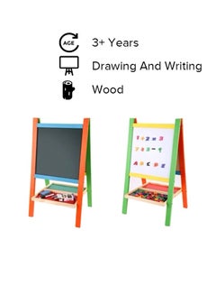 اشتري Adjustable Wooden Creative Compact Size Light Weight Drawing And Writing Board 65.5x36.5cm في الامارات