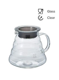 Buy V60 Glass Coffee Server clear 600ml in Saudi Arabia