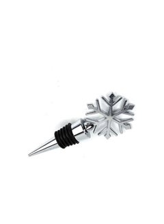 Buy Metal Star Shaped Bottle Stopper Silver/Black in UAE