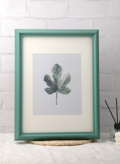 Buy Wall Frames With Outer Frame Teal outer frame size: L35xH45xT4.6cm for photo size: 8x10inch in Saudi Arabia