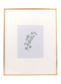 Buy Wall Frames With Outer Frame Matte Gold outer frame size: L52xH77xT3.5cm for photo size: 16x24inch in Saudi Arabia