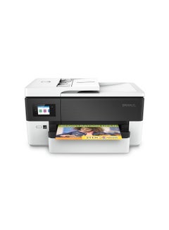 Buy OfficeJet Pro Wide Format 7720 All-in-One Printer Wireless, Print, Scan, Copy, Fax - White [Y0S18A] Black/White in UAE