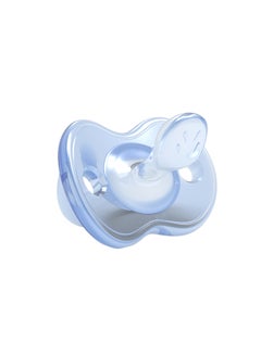 Buy Orthosoft Light Silicone Pacifier With Orthodontic Teat - Blue in Saudi Arabia