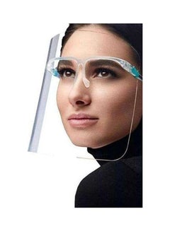 Buy Shield Face With Glasses - 2 Pcs Multicolour 14x6x16cm in Egypt