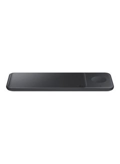 Buy Wireless Charger Trio Pad 9W Black in UAE