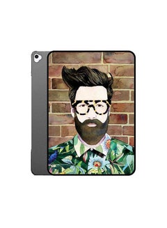 اشتري Protective Flip Case Cover For Apple iPad 9 Boy With Specks متعدد الألوان في الامارات