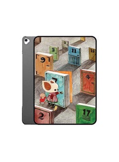 اشتري Protective Flip Case Cover For Apple iPad 9 Maze Game متعدد الألوان في الامارات