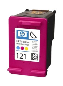 Buy 121 Tri-Color Original Ink Cartridge CC643HE Cyan/Yellow/Magenta in UAE
