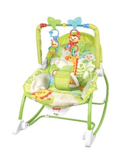 Buy Infant-To-Toddler Rocker Chair - Green/White/Yellow in Saudi Arabia